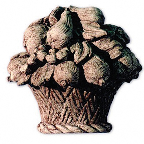  Create “Wow” with a statement piece.
Grand pine cone statue ($422.50). McArdle’s, 48 Arch St., Greenwich, (203) 661-5600, mcardles.com.