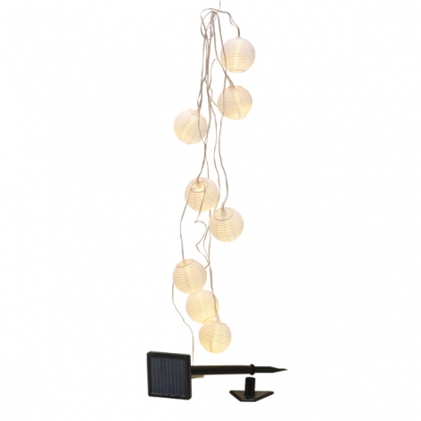 Illuminate and imbue your patio with a certain ambiance using Ikea solar-powered lights in white. Solvinden solar-powered light chain ($19.99). Ikea at ikea.com