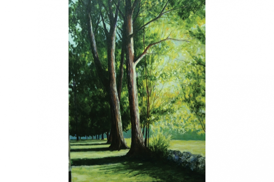 “Morning Walk” by Adam Johnson.
