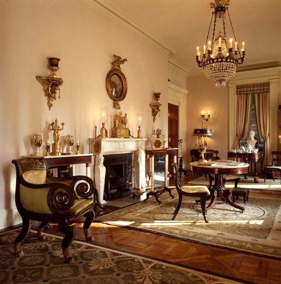 Period-room detail. Photograph by Lizzie Himmel.