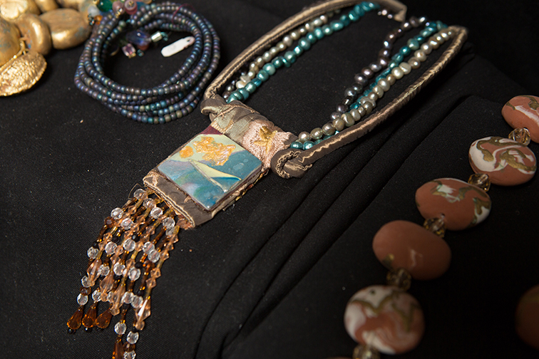 A selection of work by Gina Bratter. Photograph by John Rizzo.