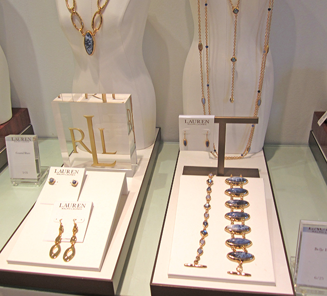 WAG got a sneak peek at the latest designs from Lauren Ralph Lauren. Photograph by Mary Shustack.