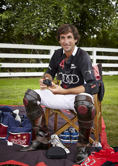 Team Audi’s Miguel Novillo Astrada. Photograph by ChiChi Ubina. Photograph courtesy Greenwich Polo Club.