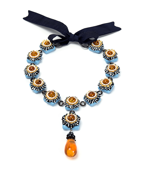 A one-of-a-kind necklace from Gian Luca Bartellone. Photograph courtesy the Museum of Arts and Design.
