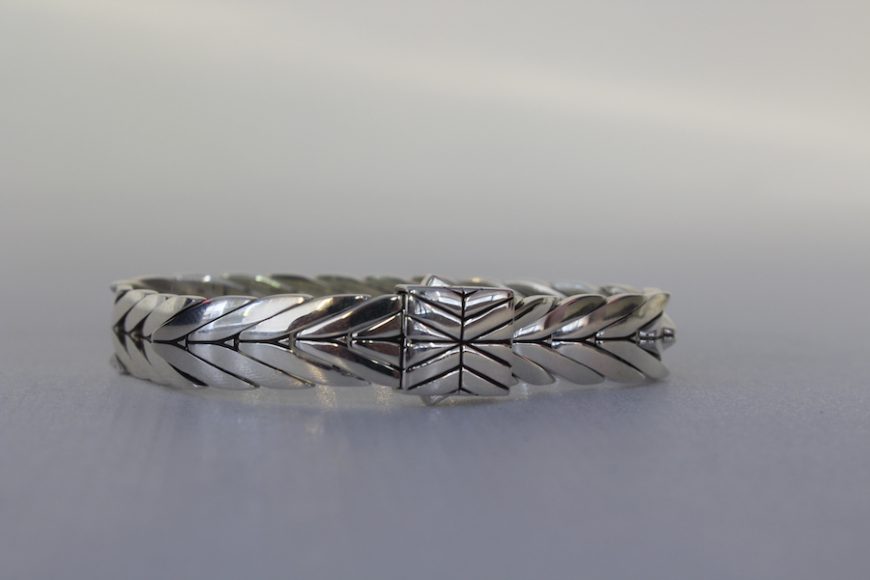 Women’s Modern Chain bracelet in sterling silver from John Hardy, $795. Available at Bloomingdale’s