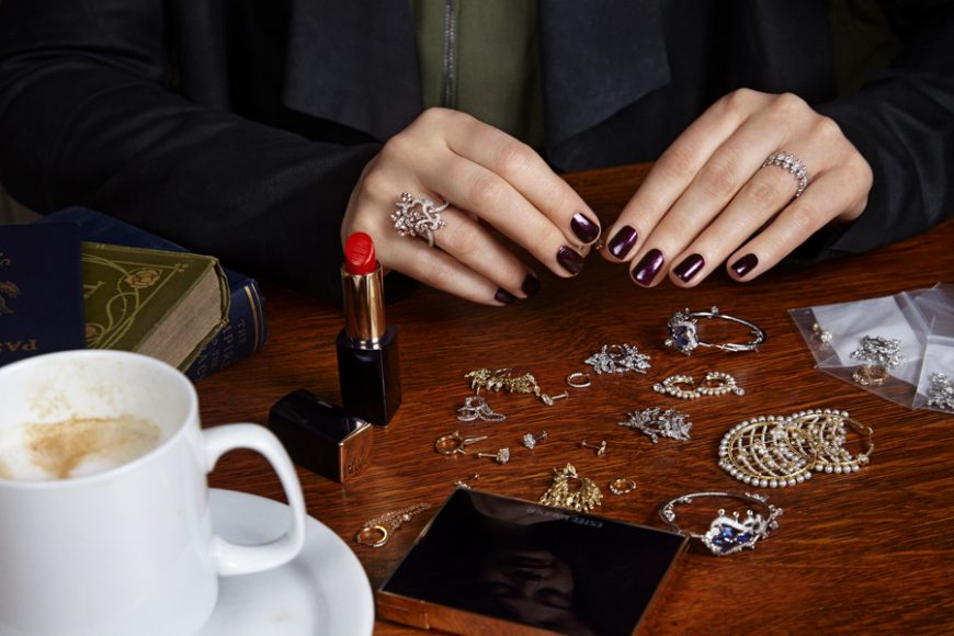 A selection of the body jewelry created by Maria Tash. Photograph courtesy Venus by Maria Tash.