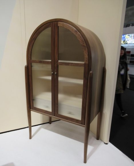 Elegant furniture from Portland, Oregon’s marrow at ICFF. Photograph by Mary Shustack.