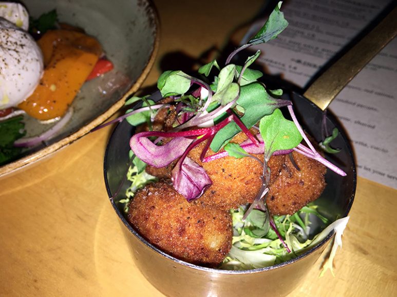 The Arancini alla Piemontese. Photograph by Danielle Renda.