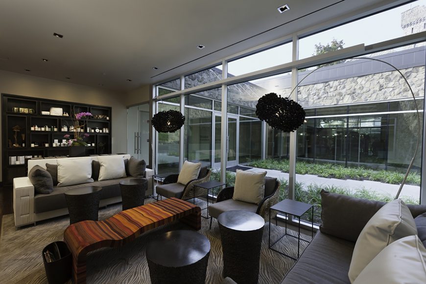 The entrance to Sankara Spa. Courtesy the Castle Hotel & Spa.