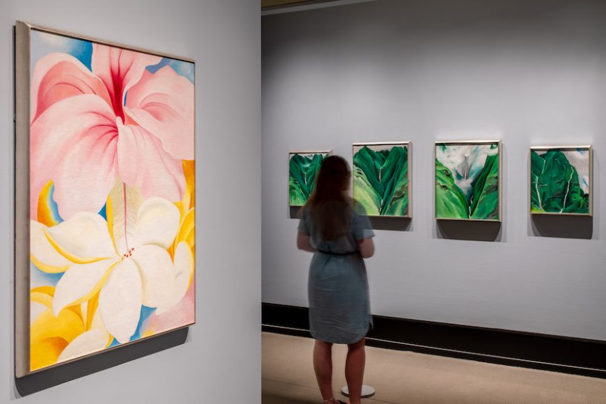 Scenes from the New York Botanical Garden’s Hawaiian summer in the Bronx, including strolling patrons, hula dancers and exhibit admirers. Courtesy NYBG.