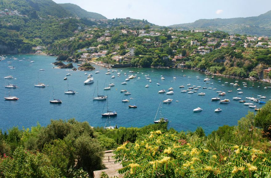 Ischia harbor view. Photograph by Natalia Barsukova.