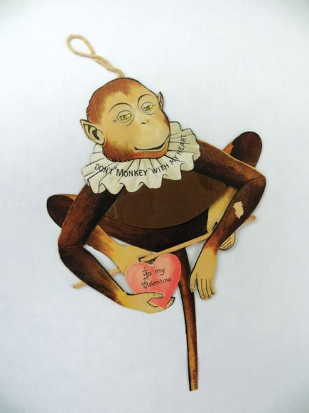 A historic Valentine from the collection of the Greenwich Historical Society. Courtesy the Greenwich Historical Society.
