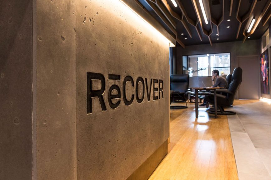 RēCOVER interior. Photograph courtesy Aaron Drogoszewski.