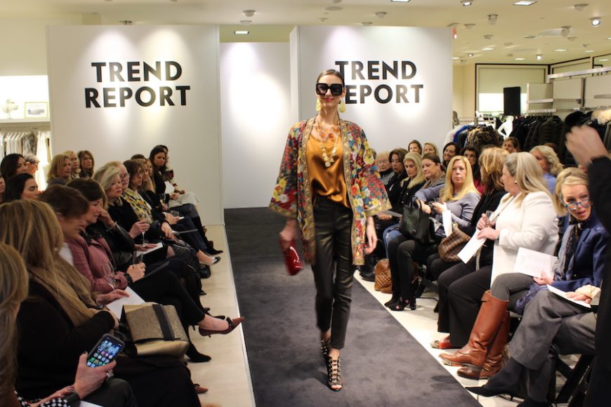Some of the hot looks from the “St. Vincent’s Hospital Westchester Trend Presentation” at Neiman Marcus Westchester Feb. 7. Photographs by Sebastián Flores.