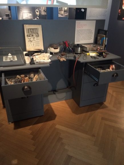 “A View from the Jeweler’s Bench: Ancient Treasures, Contemporary Statements,” which continues at the Bard Graduate Center Gallery in Manhattan through July 7, spotlights the creative process of jewelrymaking. Photograph by Mary Shustack.