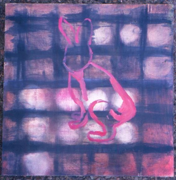 Vanessa H. Smith’s “Fondamenta,” oil on wood. Courtesy CB Gallery.
