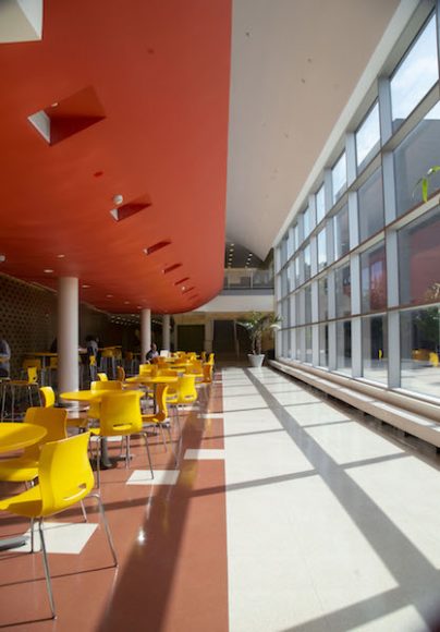 The Humanities Building at Purchase College, where poet W.S. Merwin held court while waiting to take part in the college’s “Spoken Word” series in 2005. Merwin died in his sleep March 15 at his home in Maui. He was 91. 