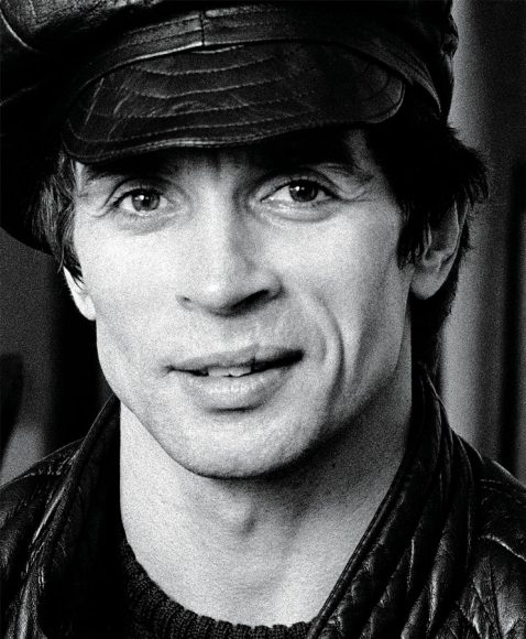 Rudolf Nureyev, top. Photograph courtesy G. Tagliafico / Rudolf Nureyev Foundation; and below, Luciano Pavarotti. 
