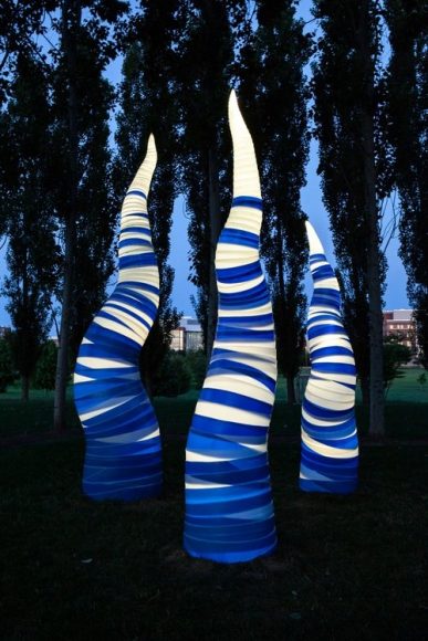 Aurora Robson’s “Trioka Close.” Courtesy Rockland Center for the Arts.
