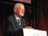 Edward Manley, President of Making Headway Foundation, speaks at the Holly's Angels .gala at Cipriani in New York City.   The benefit honored the memory of  Holly Lind. Making Headway provides medical and social services for pediatric brain and spinal chord cancer patients and their families.