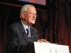 Edward Manley, President of Making Headway Foundation, speaks at the Holly's Angels .gala at Cipriani in New York City.   The benefit honored the memory of  Holly Lind. Making Headway provides medical and social services for pediatric brain and spinal chord cancer patients and their families.