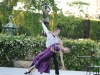 Dancers Russel Janzen and Gretchen Smith from Tom Gold Dance in the garden  at the Pocantico Center of the Rockefeller Brothers Fund