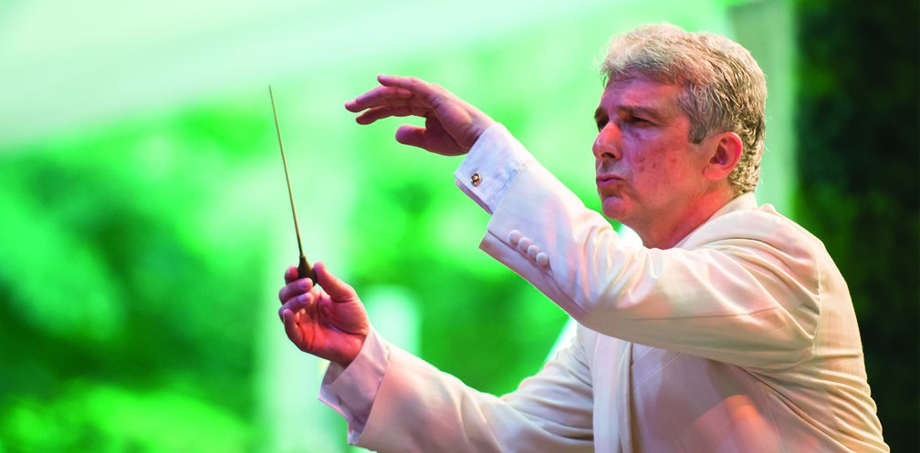 IF PETER OUNDIJIAN HAS A BATON, HE WILL TRAVEL