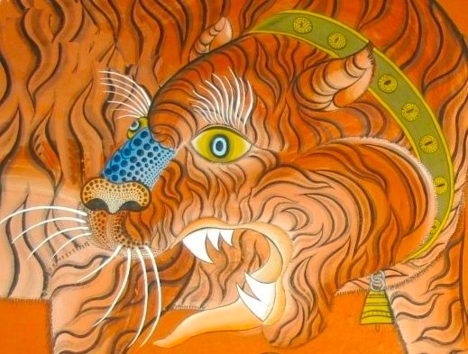 The tigress of the dakini, a female spirit.