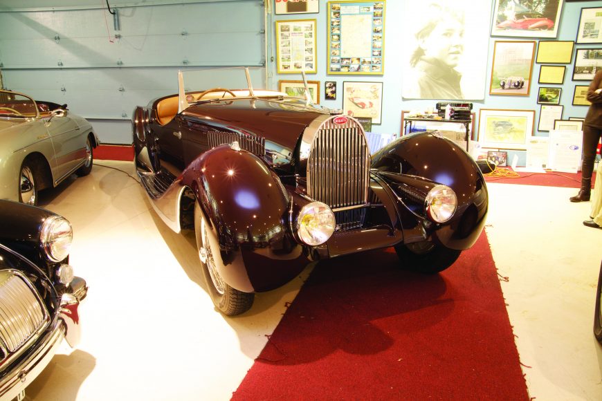 1937 Bugatti Type 57C Roadster.
