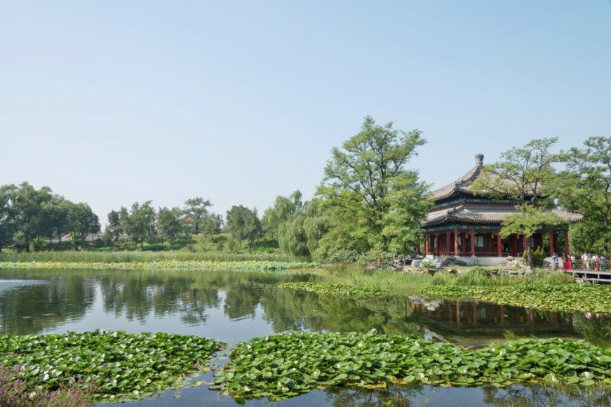 The Summer Palace, Beijing, or the “Garden of Nurtured Harmony,” is one of the best-preserved imperial gardens in the world. 