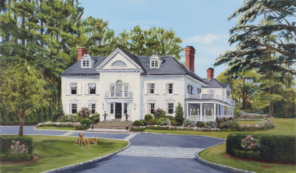 Susan Stillman’s portrait of a Greenwich home.