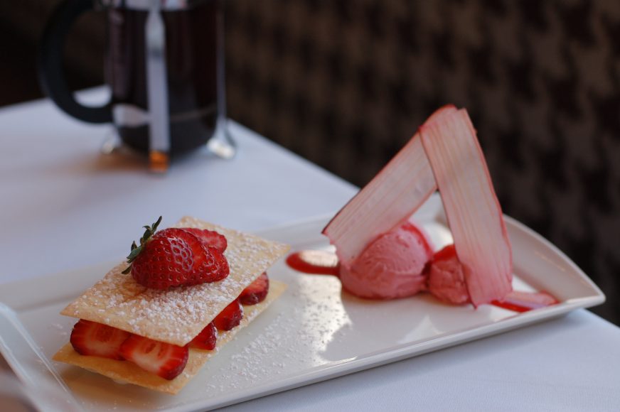 Strawberry rhubarb.