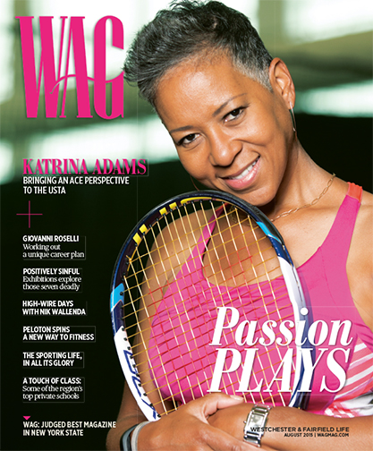 Aug. 2015 Wag Magazine cover. Photo by John Rizzo