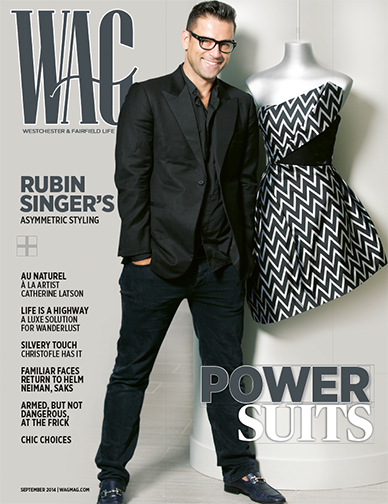 Sept. 2014 Wag Magazine cover. Photo by John Rizzo