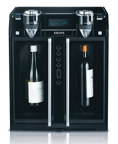 Krups 2-Bottle Wine Aerator and Dispenser, $499.99. Photograph courtesy Krups.