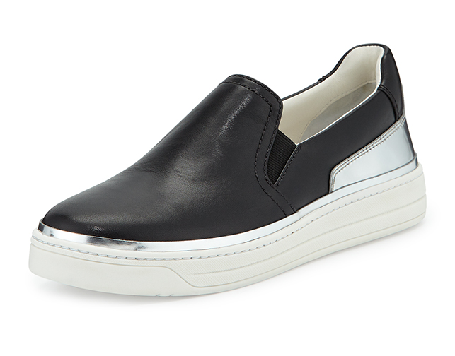 Slip-On Leather Sneaker ($495).