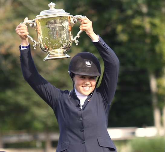  Brianne Goutal won the American Gold Cup in 2013 Photo by Carrie Wirth / PMG