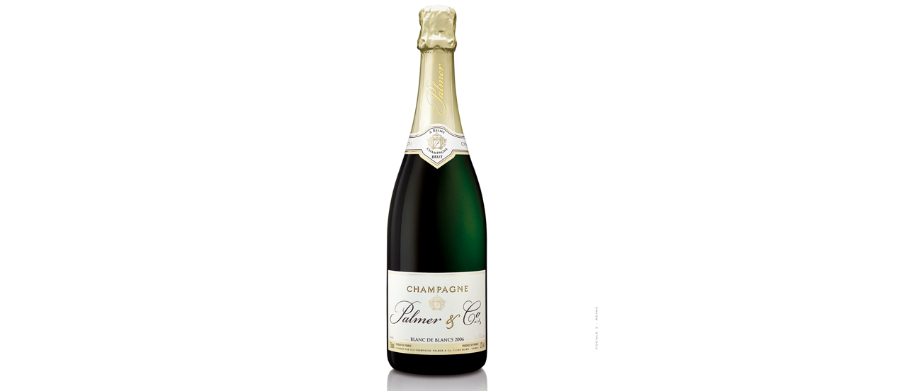 Raise a glass with Champagne Palmer Blanc de Blancs. Photograph courtesy Champagne Palmer.