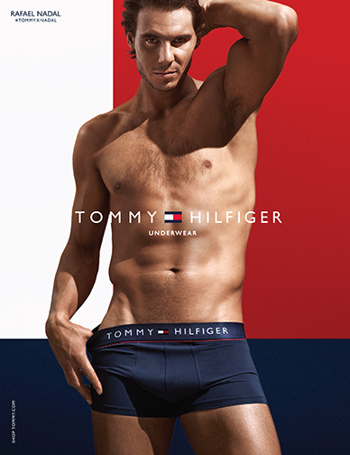 Rafa bares much in the new Tommy Hilfiger campaign. Rrrrrrrrrrrrrrrrrr
