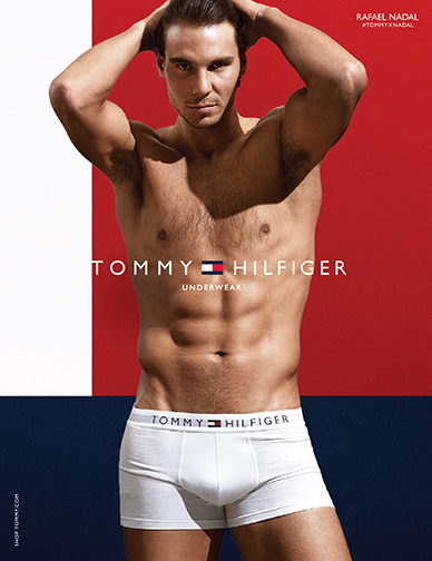 Rafa bares much in the new Tommy Hilfiger campaign. Rrrrrrrrrrrrrrrrrr