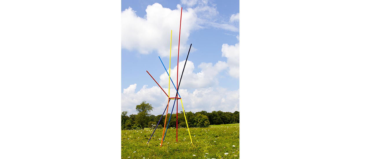David Provan’s “Fifth Noble Truth” was featured in Collaborative Concepts at Saunders Farm in 2014. Photograph courtesy Collaborative Concepts.