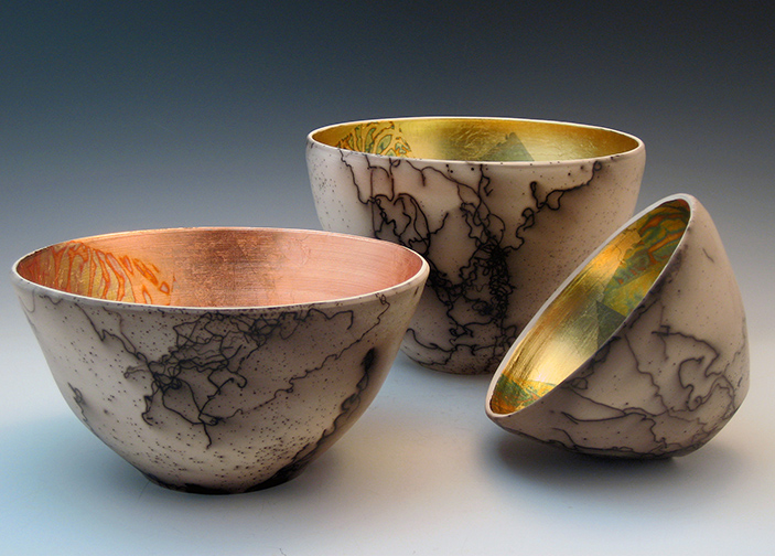 Cathie Cantara’s pottery will be on display during Fall Crafts at Lyndhurst. Photograph courtesy Artrider Productions.