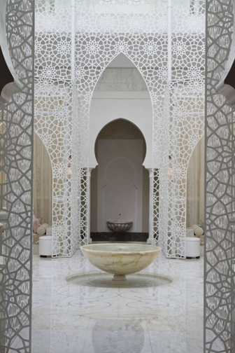 Le Spa Royal Mansour. Courtesy Royal Mansour.