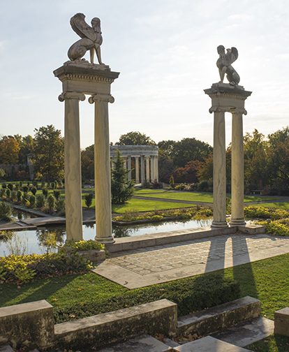 2.	Untermyer Park and Gardens in Yonkers, photographed by Curtice Taylor, is featured in “Rescuing Eden.” Photograph courtesy of The Monacelli Press.