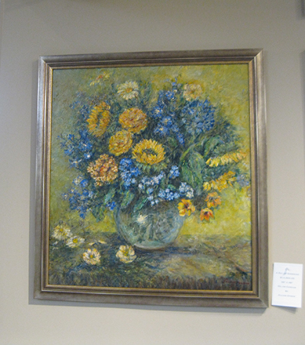 Jilly Dyson’s works grace McArdle’s.