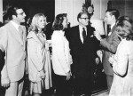 Jamie Shenkman, member of the board of directors for ArtsWestchester. Pictured here: A fundraising event at the Rockefeller estate in the early 1970s. From left, former Westchester County Executive Alfred B. DelBello, former Arts Council Executive Director Polly Siwek, Happy and Nelson Rockefeller and other guests.