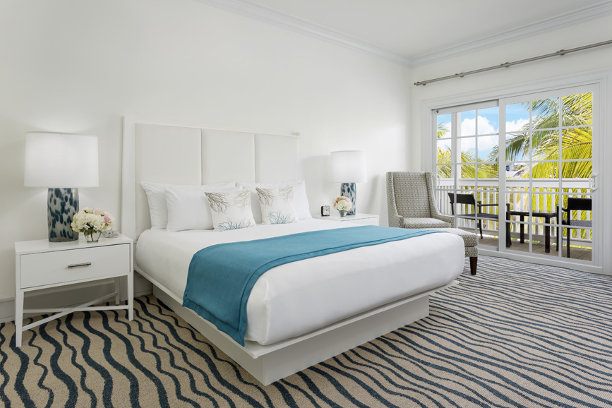 King bedroom at The Marker.