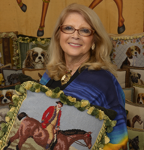 Patricia Polk, pictured earlier this year, in her Ridgefield shop. Photograph by Bob Rozycki.