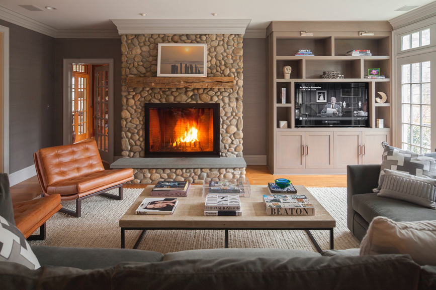 An example of a family room designed by D2 Interieurs. Photographs courtesy of D2 Interieurs.