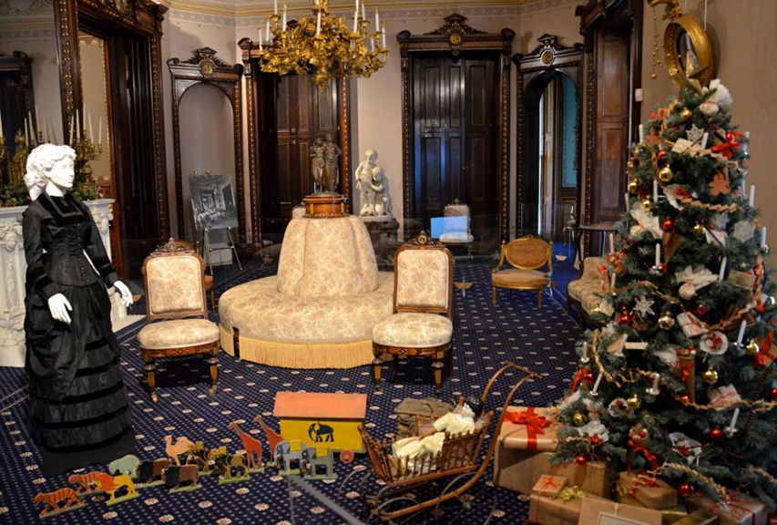 The Lockwood-Mathews Mansion Museum celebrates a Victorian Christmas.